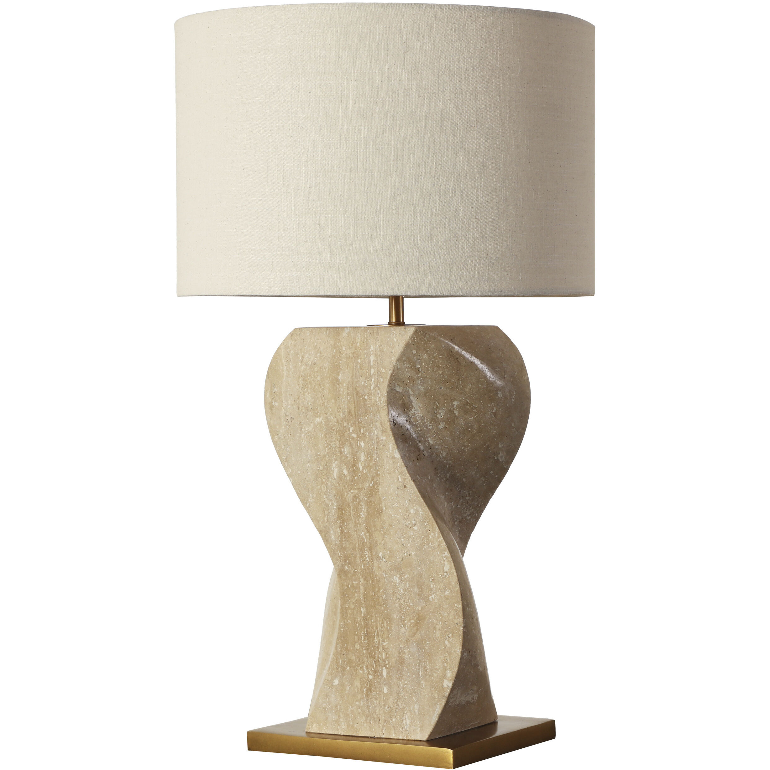 Anusha 30 inch 100.00 watt Beige / Natural Table Lamp Portable Light